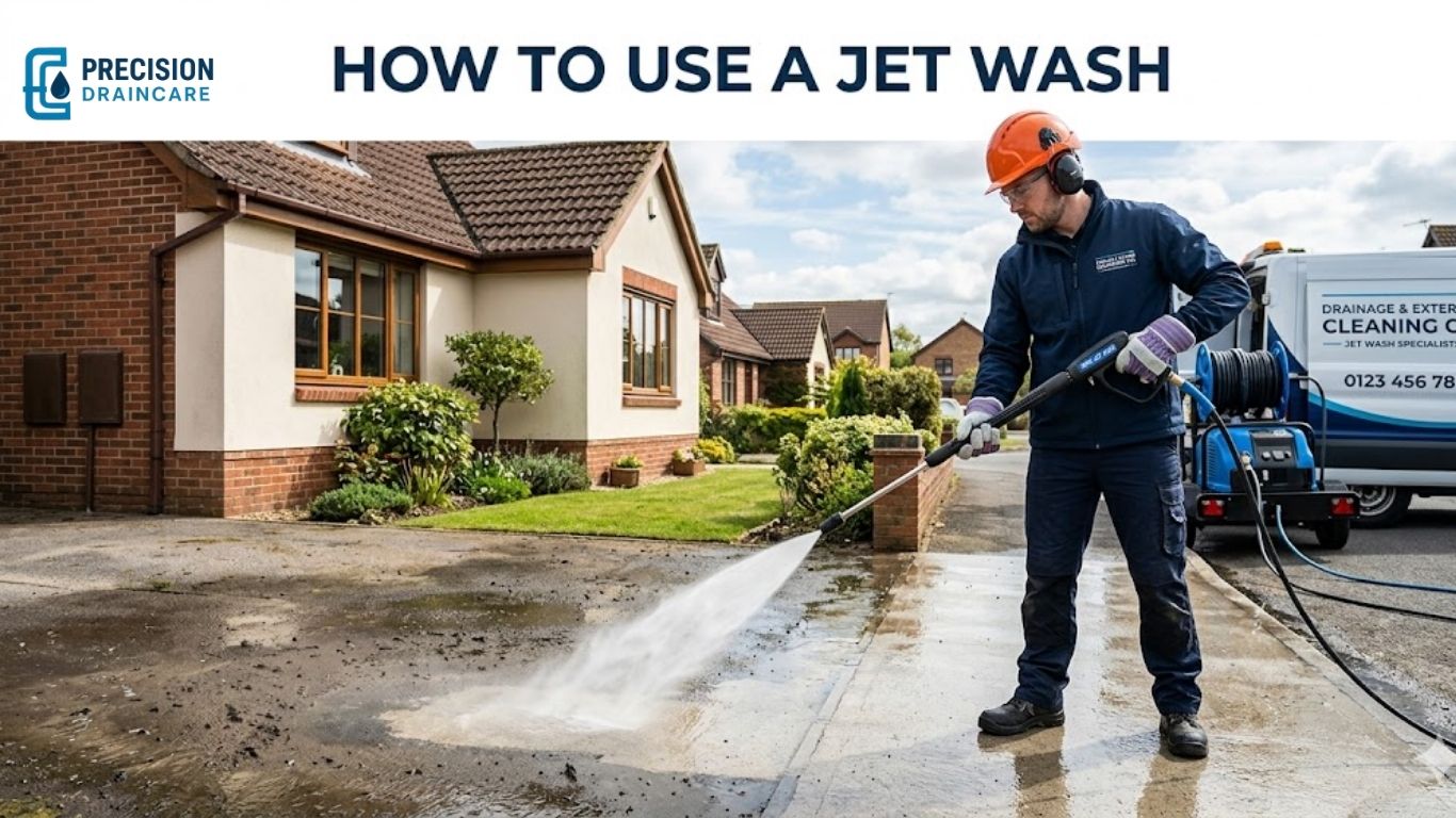 How to Use a Jet Wash