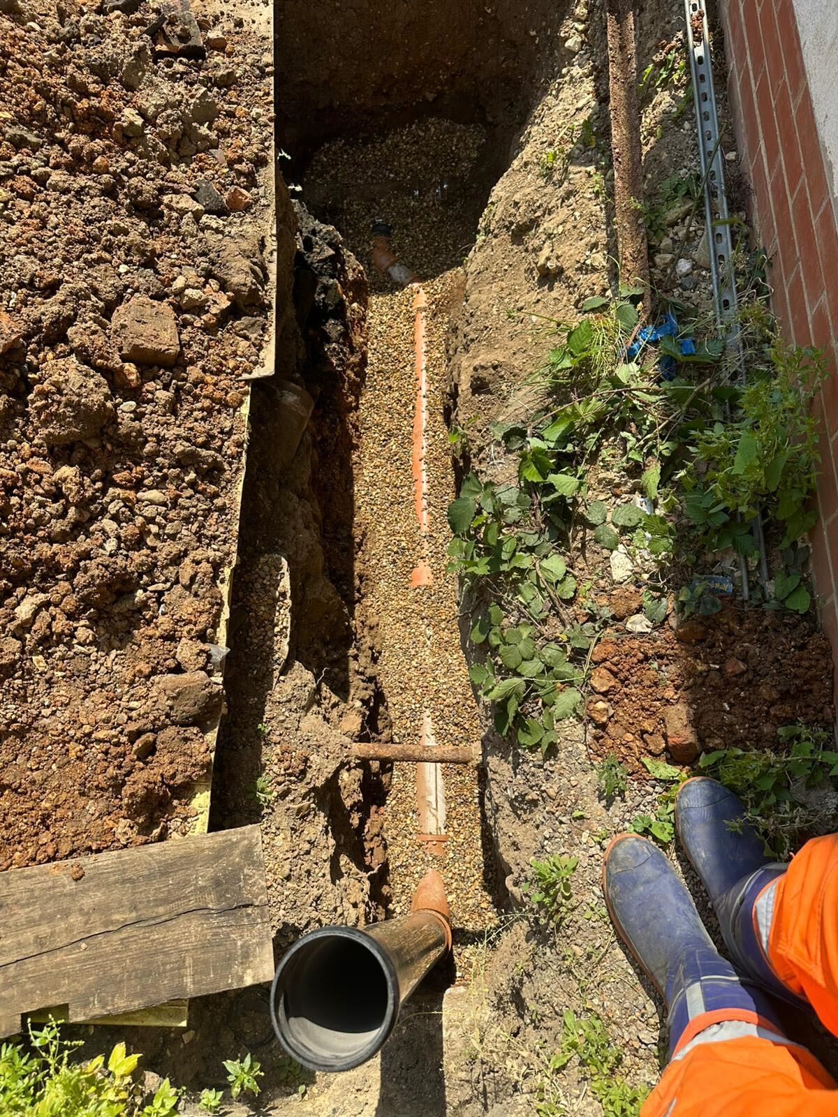 Water pipe installation Maidenhead
